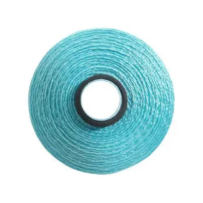 Fil-Tec Magna-Glide Delights Light Turquoise Pre-Wound Bobbin Jar M Style longarm quilting tropical coastal