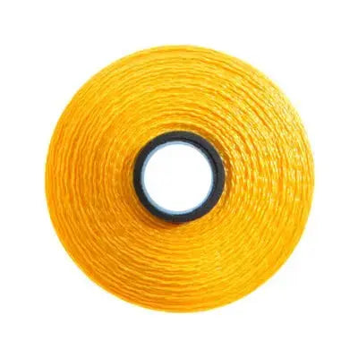 Fil-Tec Magna-Glide Delights Mango Pre-Wound Bobbin Jar M Style longarm quilting tropical orange yellow summer