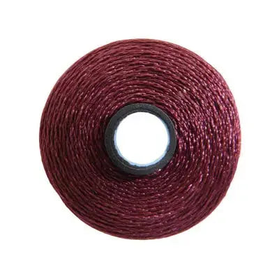 Fil-Tec Magna-Glide Delights Maroon Pre-Wound Bobbin Jar M Style longarm quilting dark red heritage