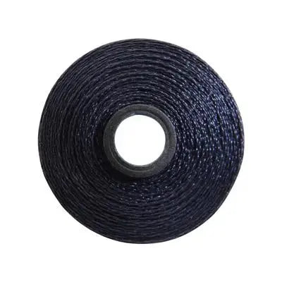 Fil-Tec Magna-Glide Delights Navy Pre-Wound Bobbin Jar M Style longarm quilting traditional navy