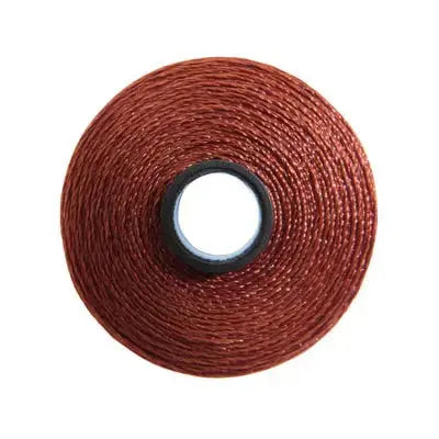 Fil-Tec Magna-Glide Delights Rust Pre-Wound Bobbin Jar M Style longarm quilting warm rust earthy autumn