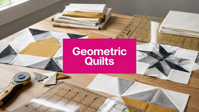 7 Must-Try Modern Geometric Quilt Patterns