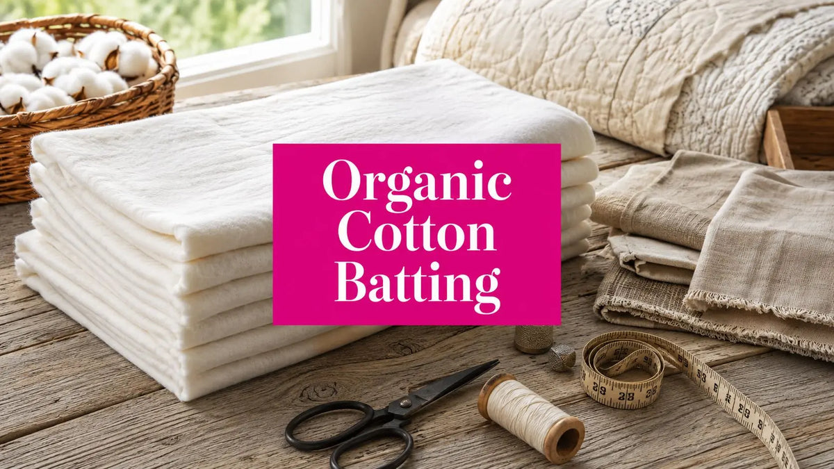 Organic Cotton Batting: A Quilter's Guide for 2026