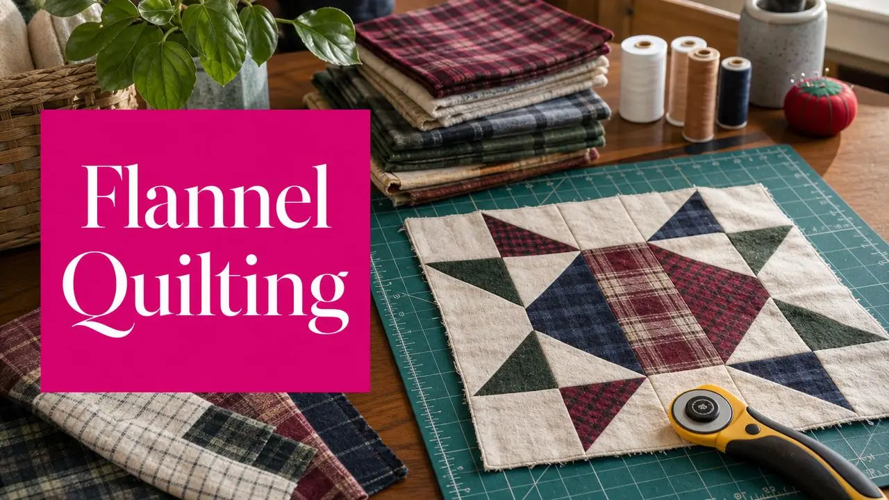 Quilting with flannel: a cozy complete guide to prep, piecing, and batting choices – Linda's Electric Quilters