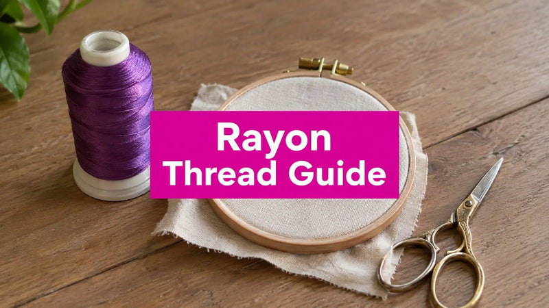 Rayon Thread for Embroidery Guide and Tips