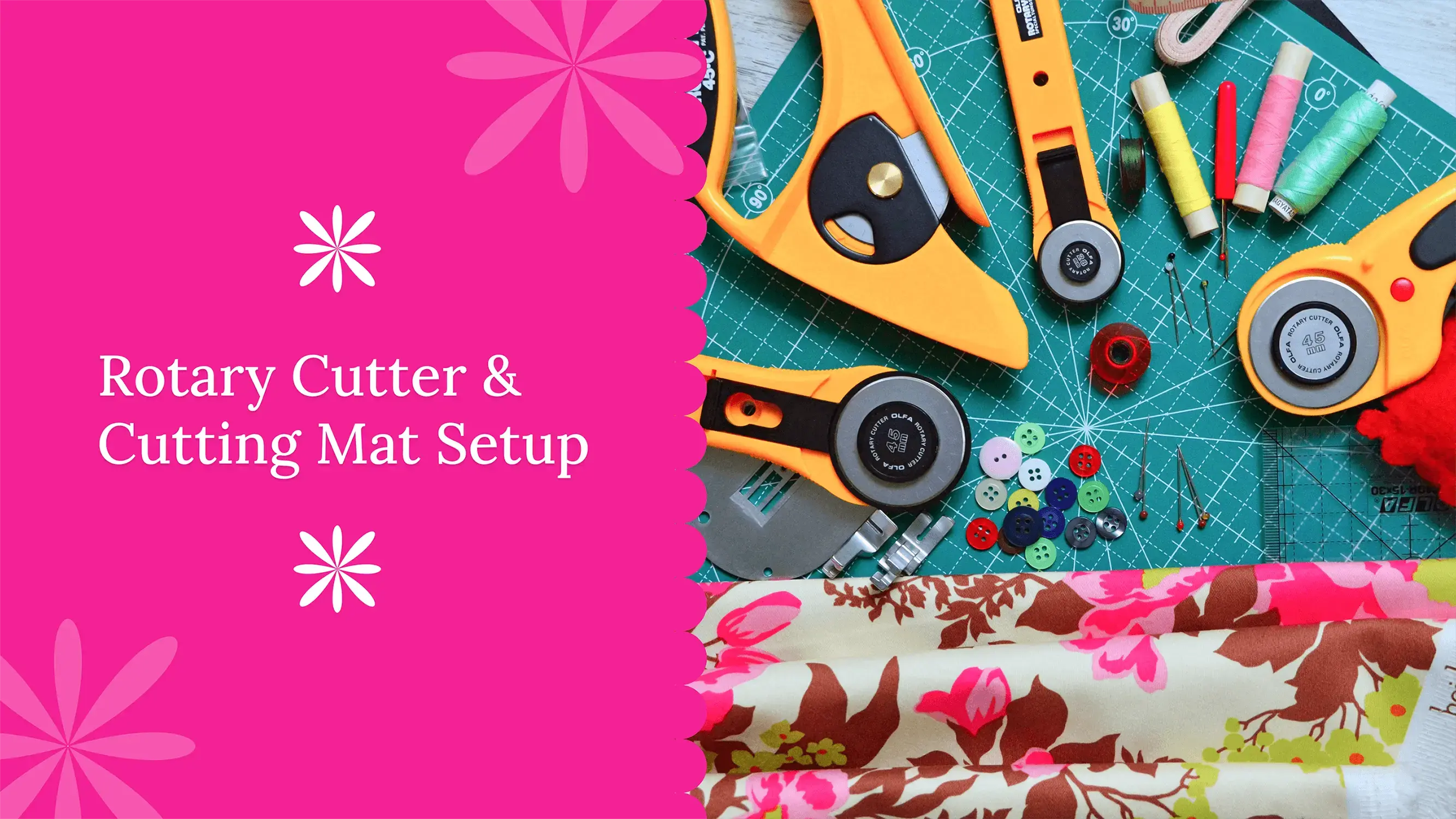 Fabric Cutting Tools and Self-Healing Cutting Mats for Quilting and Sewing Projects Linda's Electric Quilters