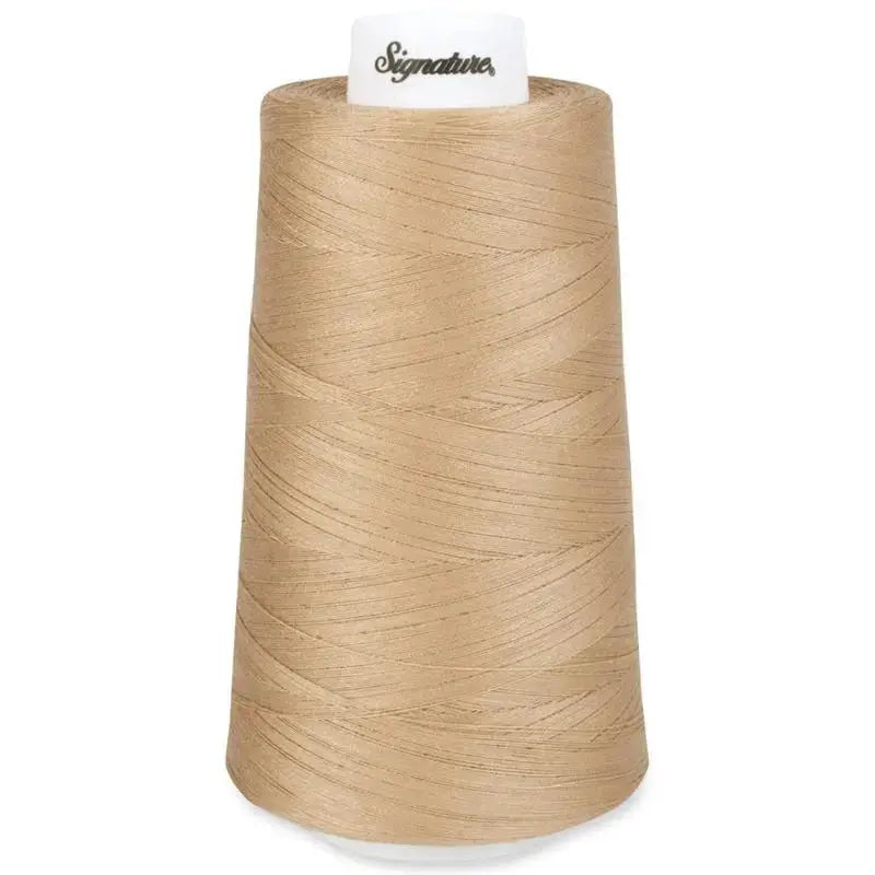 009 Baguette Signature Cotton Thread 50wt rich warm tan medium brown neutral earthy quilts