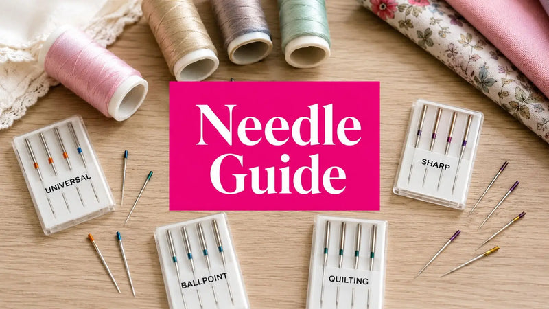 A Guide to Sewing Machine Needles Types for Perfect Stitches