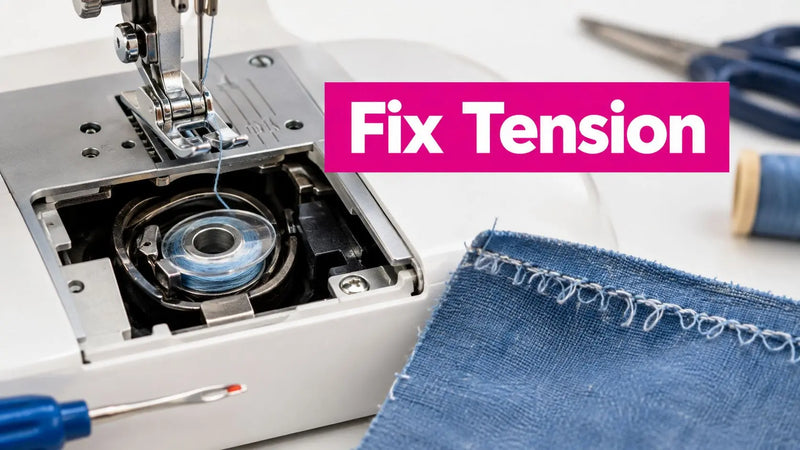 Sewing Machine Tension Loops on Bottom: How to Fix