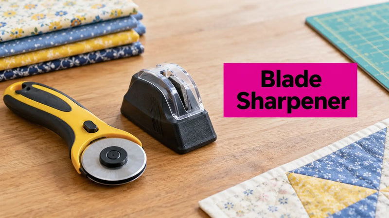 Sharpener for Rotary Cutter Blades That Actually Works