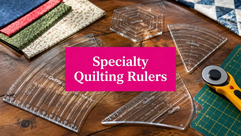A Quilter's Guide to Specialty Quilting Rulers