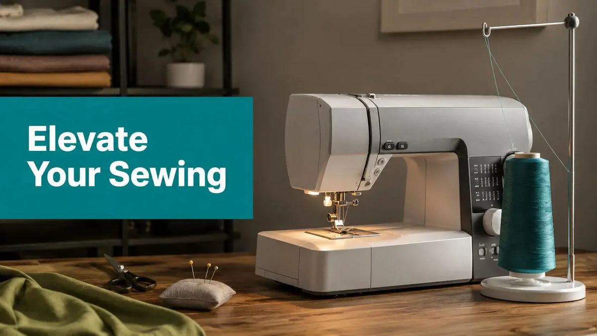 Best thread stand for a sewing machine: cone feeding, smooth delivery, and setup – Linda's Electric Quilters