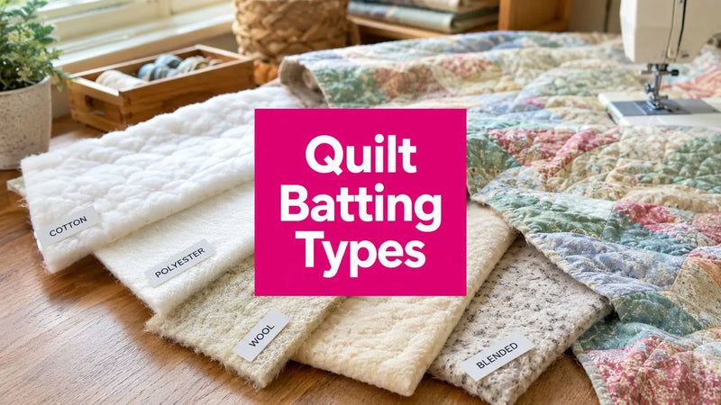 Types of Quilt Batting: A Practical Guide for Every Project