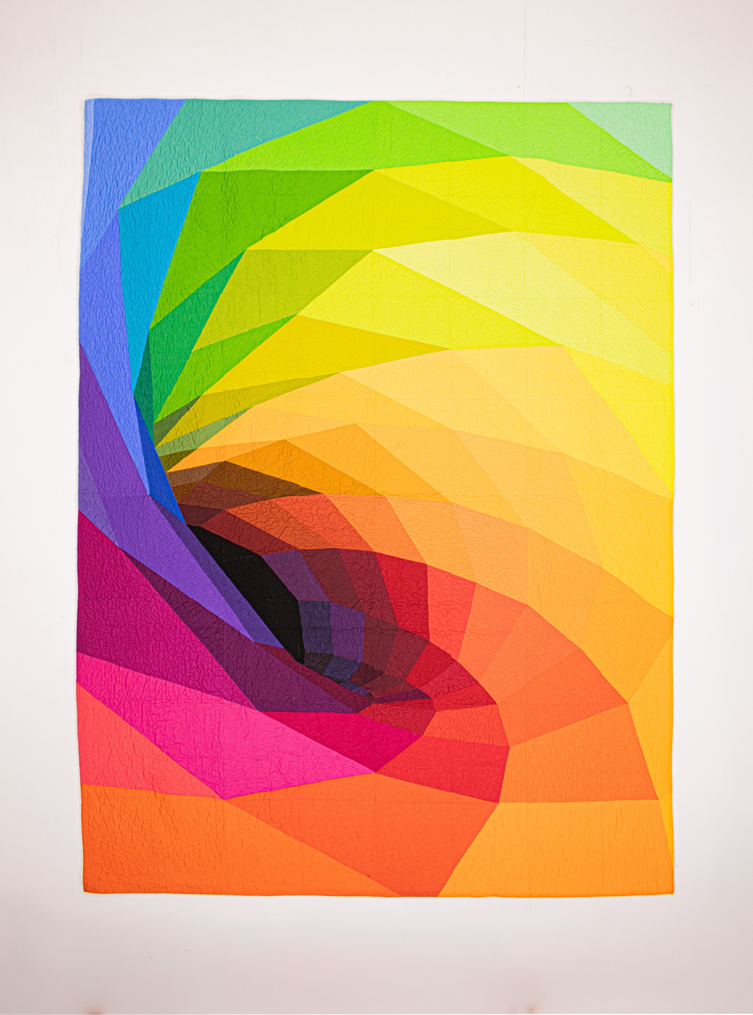 Color Vortex Quilt Kit