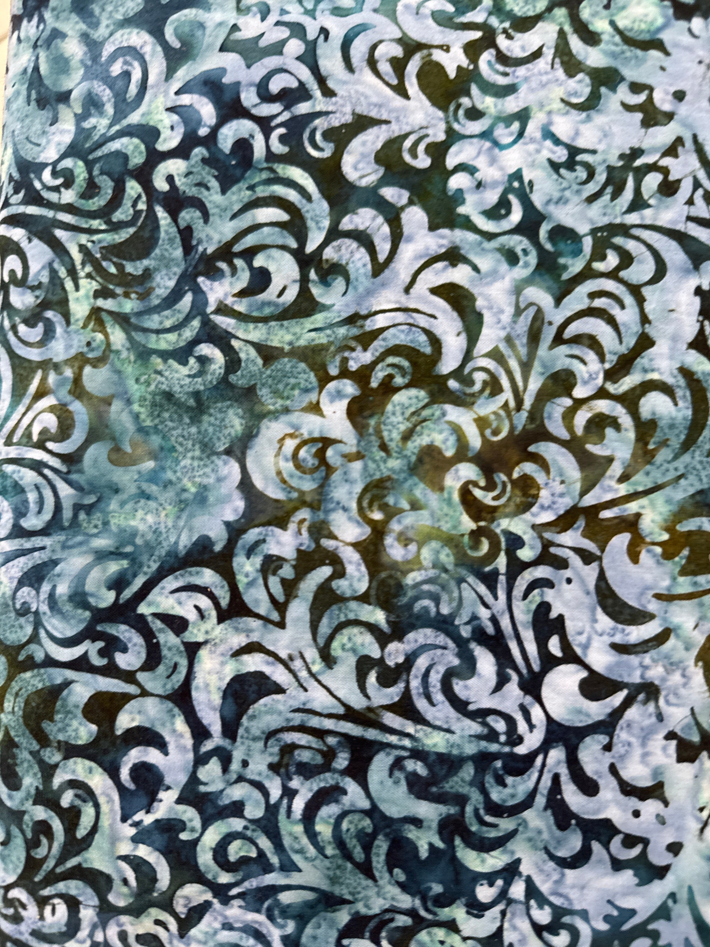Expressions Elementals Twirl and Swirl Beach Glass blender quilting fabric by Riley Blake
