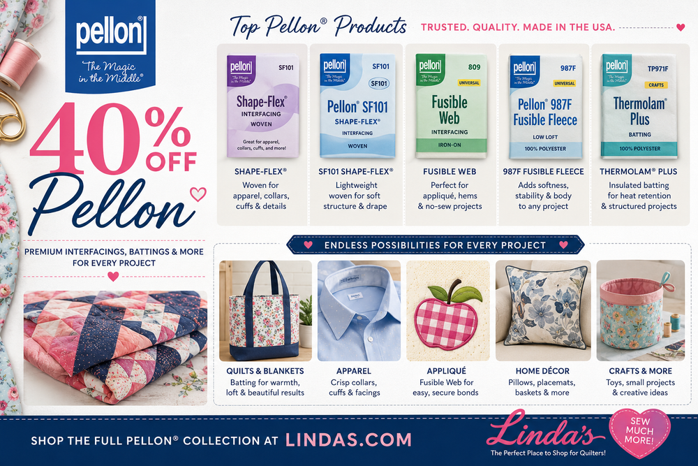 Pellon Batting & Interfacing
