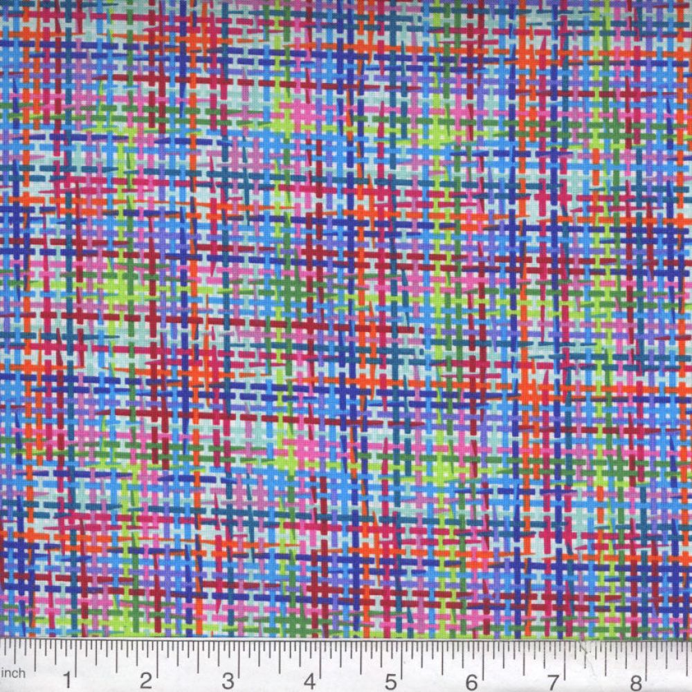 Confetti Multicolor Zapper 45" wide Fabric per yard