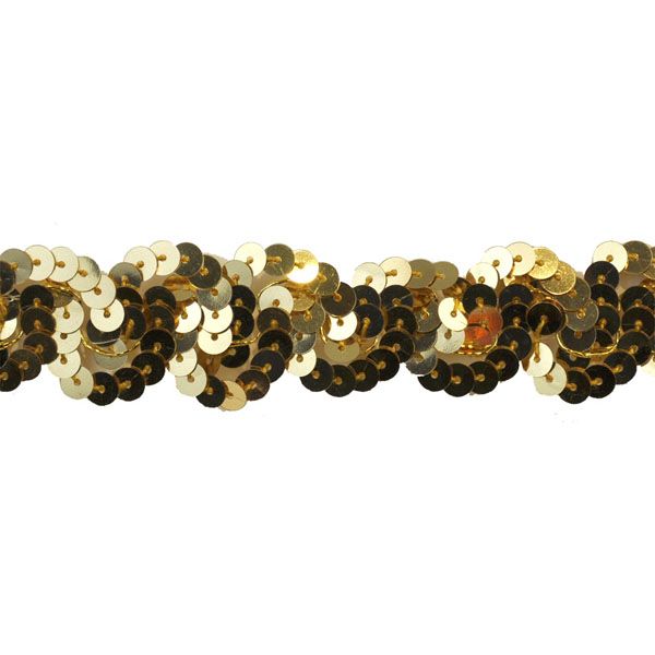 1-inch Non-Stretch Sequin Trim – 10 Yard Roll