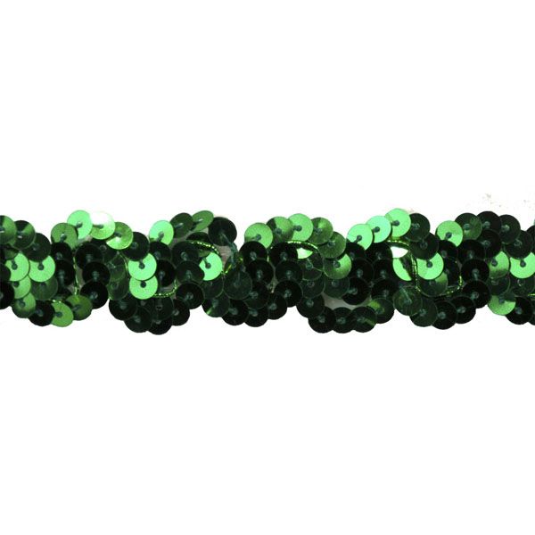 1-inch Non-Stretch Sequin Trim – 10 Yard Roll