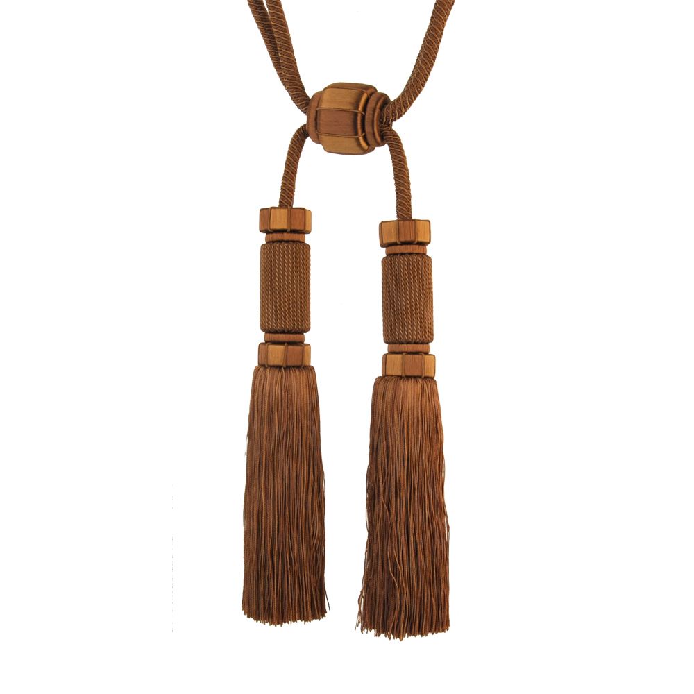 10 1/2-inch Double Tassel Tieback with 16-inch Cord | Sophisticated Elegance Collection