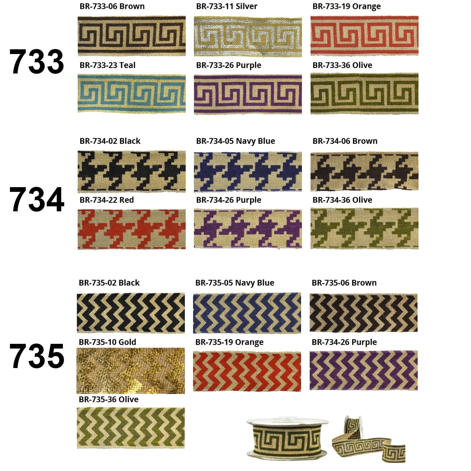 (10 Yard Roll) Jute Braid Trim 2 3/8 Inch - Multiple Colors for Crafts and DIY