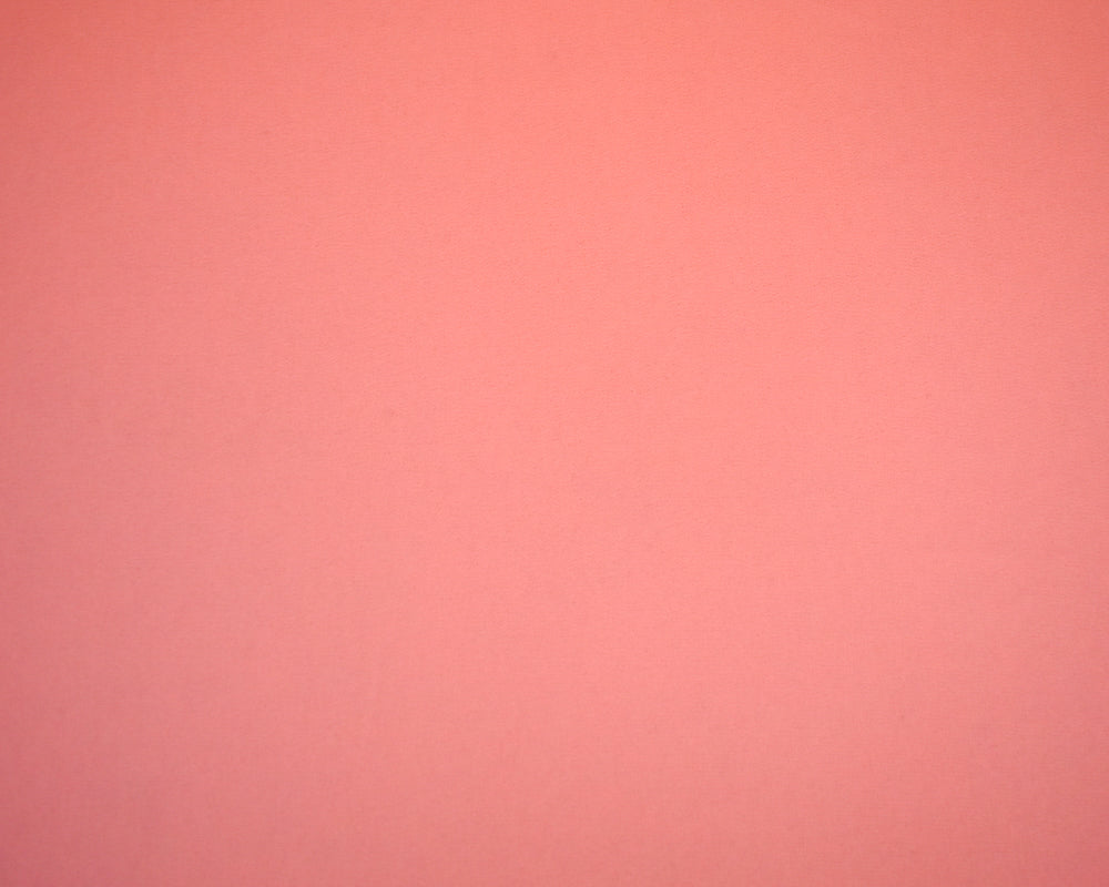 Pink Poly Solid Crepe Georgette Woven Fabric