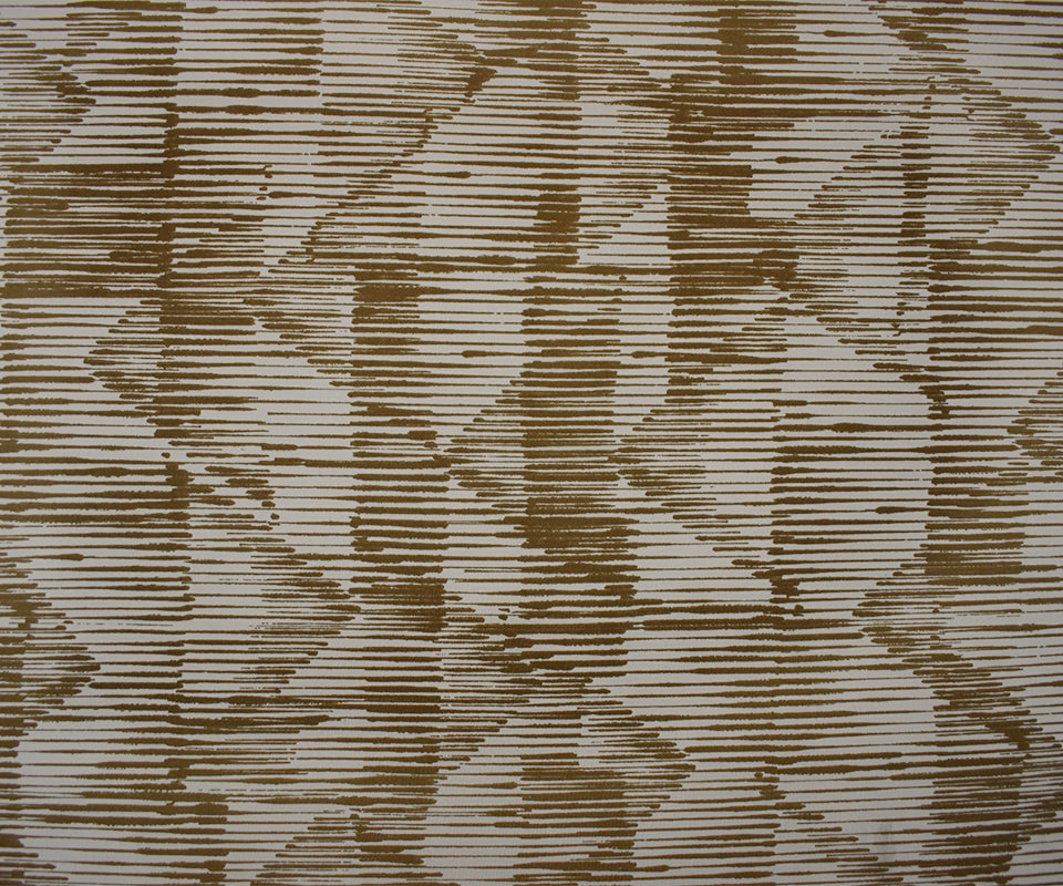 Brown-Beige Poly Abstract Printed Stretch ITY Jersey Knit Fabric