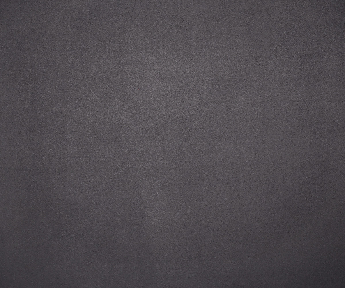 Gray Stretch Spandex Solid Microsuede Knit Fabric