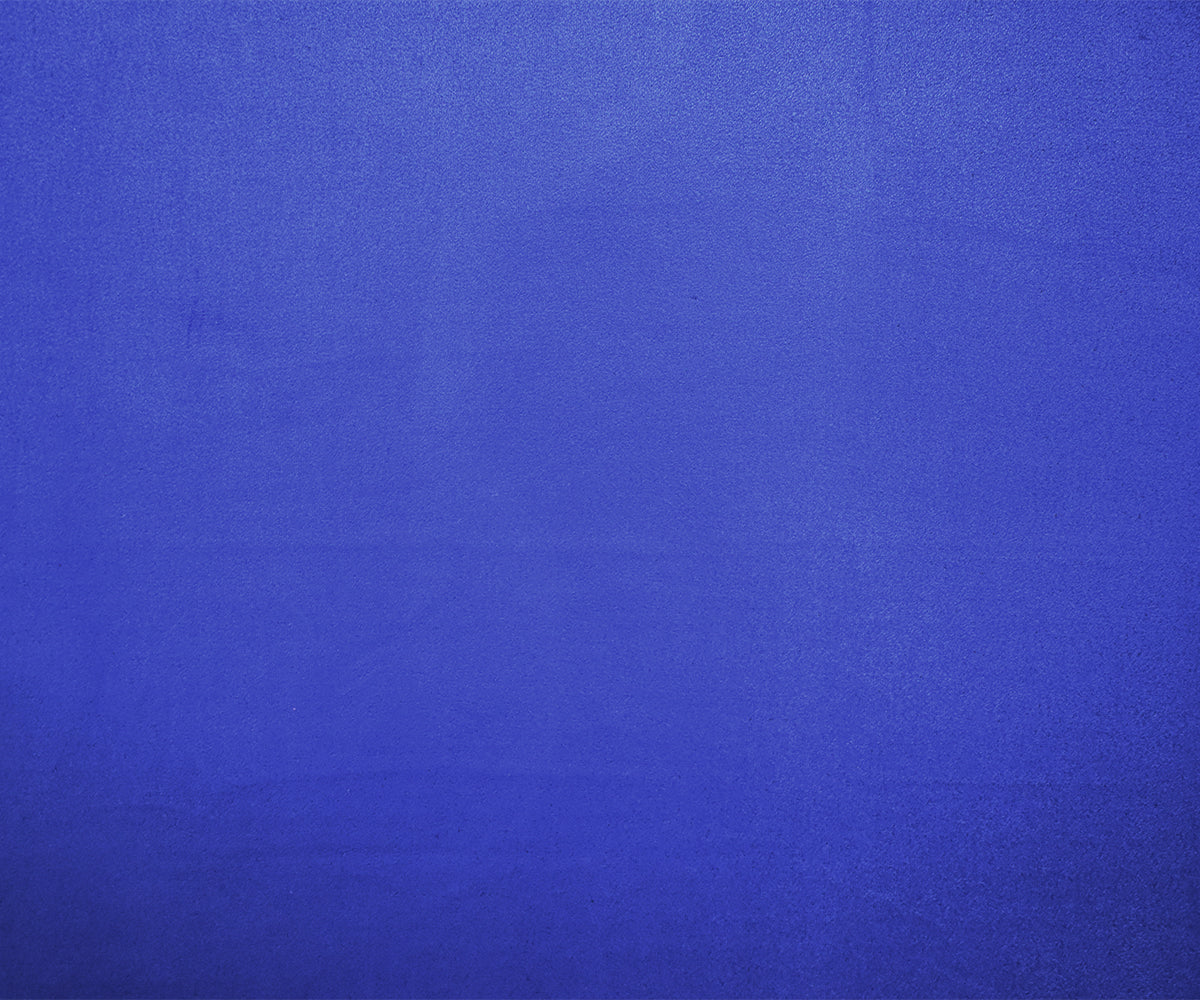 Blue Stretch Spandex Solid Microsuede Knit Fabric