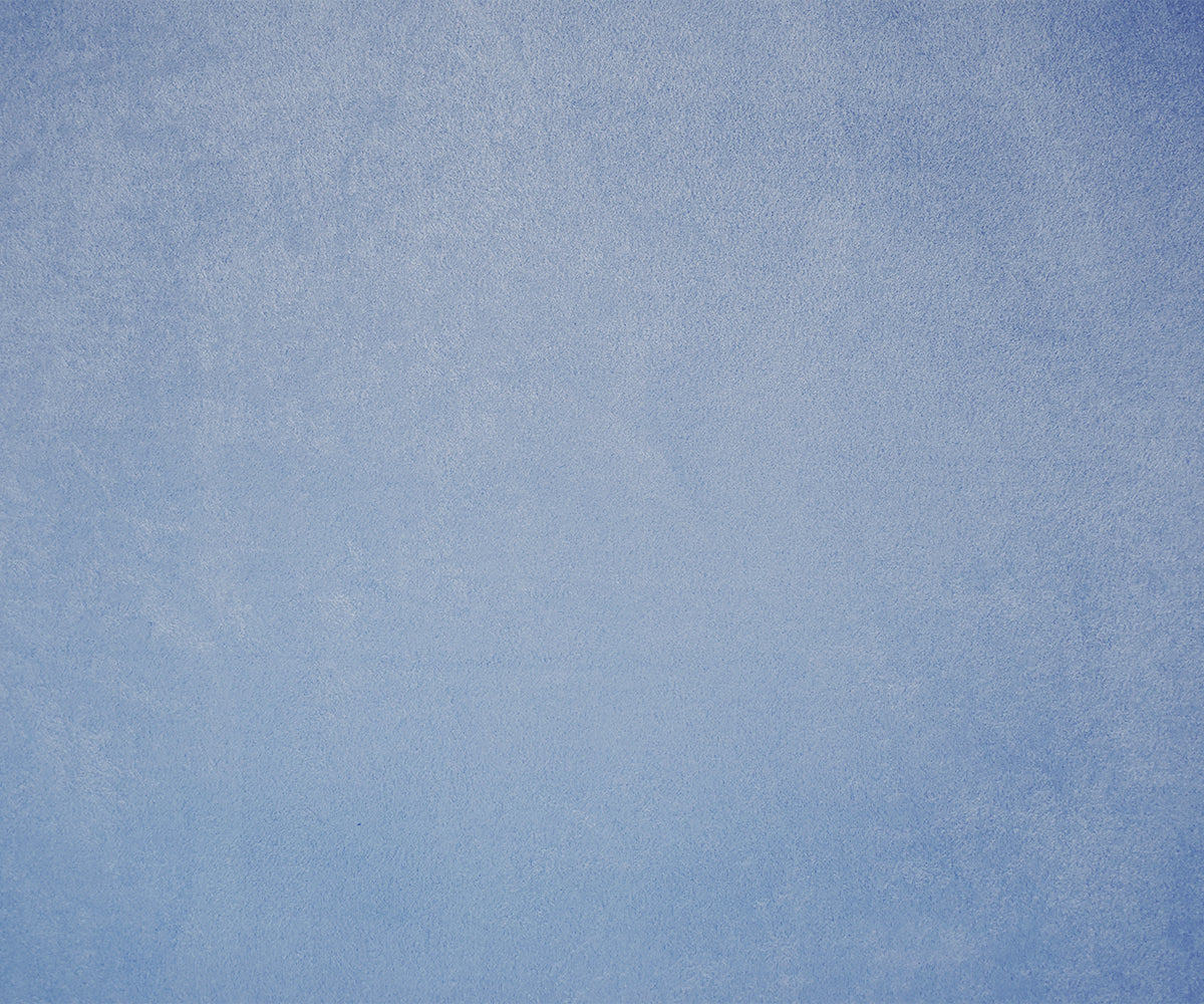 Blue Stretch Spandex Solid Microsuede Knit Fabric