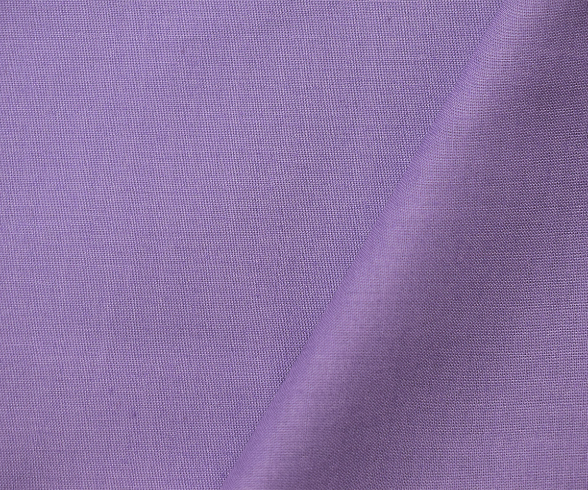 Purple Cotton Solid Quality Quilting Woven Fabric