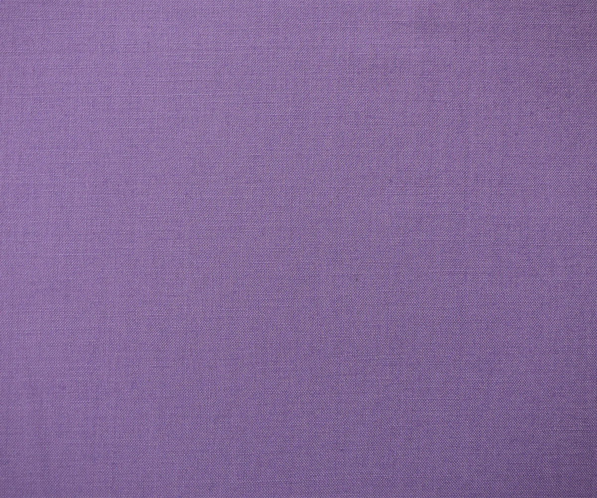 Purple Cotton Solid Quality Quilting Woven Fabric