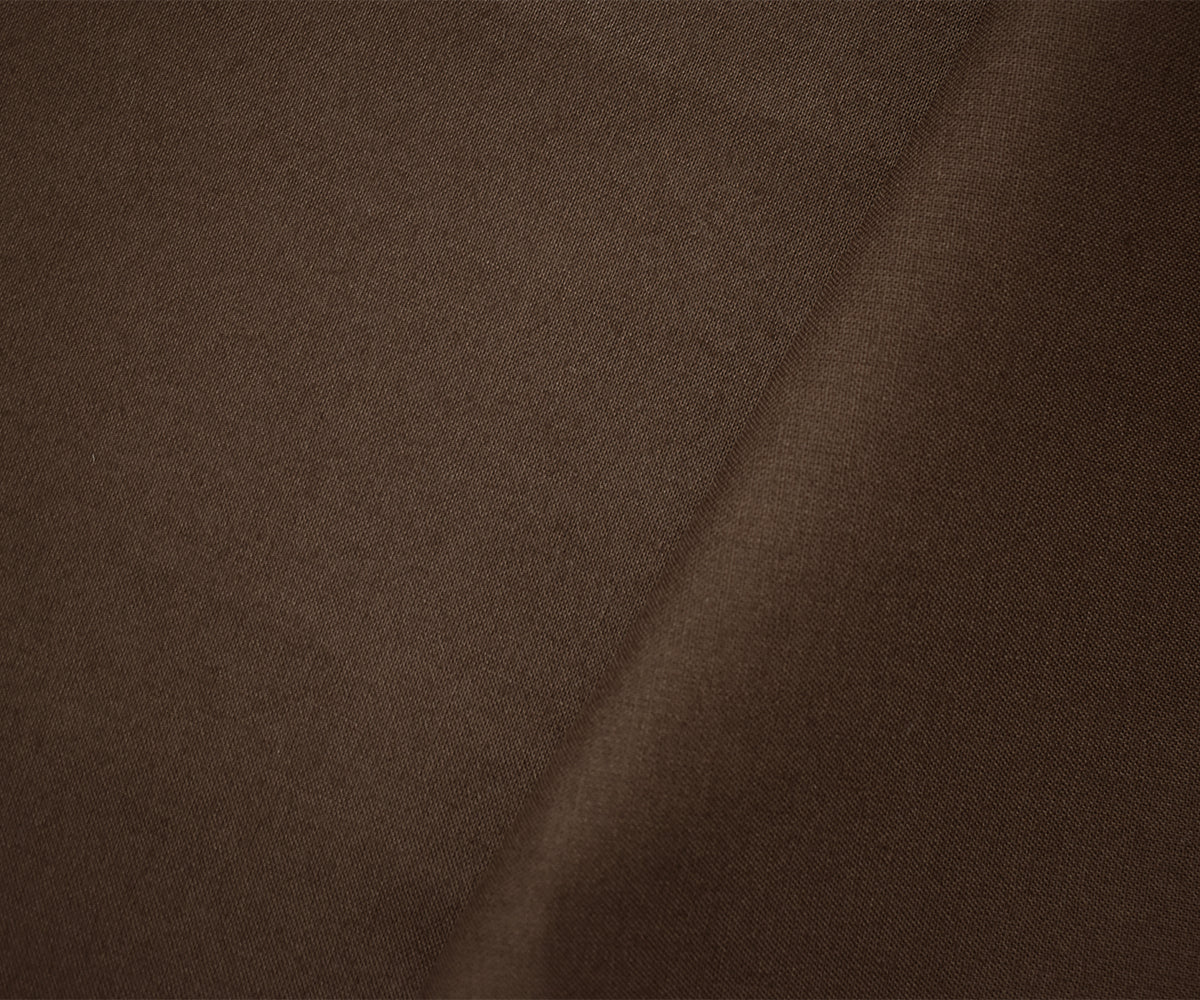 Brown Cotton Solid Quality Quilting Woven Fabric