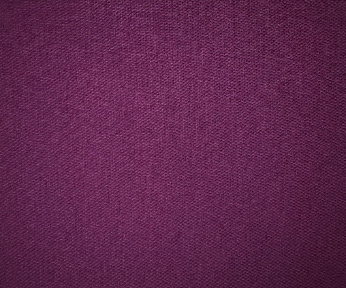Purple Cotton Solid Quality Quilting Woven Fabric