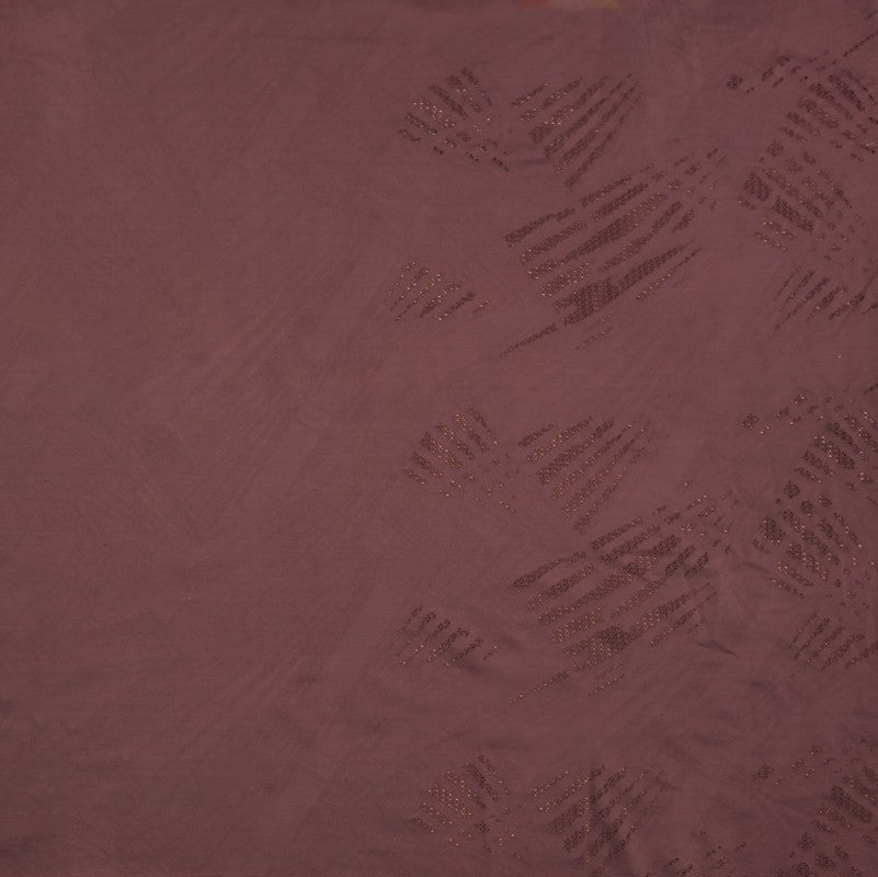 Purple Famous Maker Nylon Abstract Openwork Yoga Knit Fabric