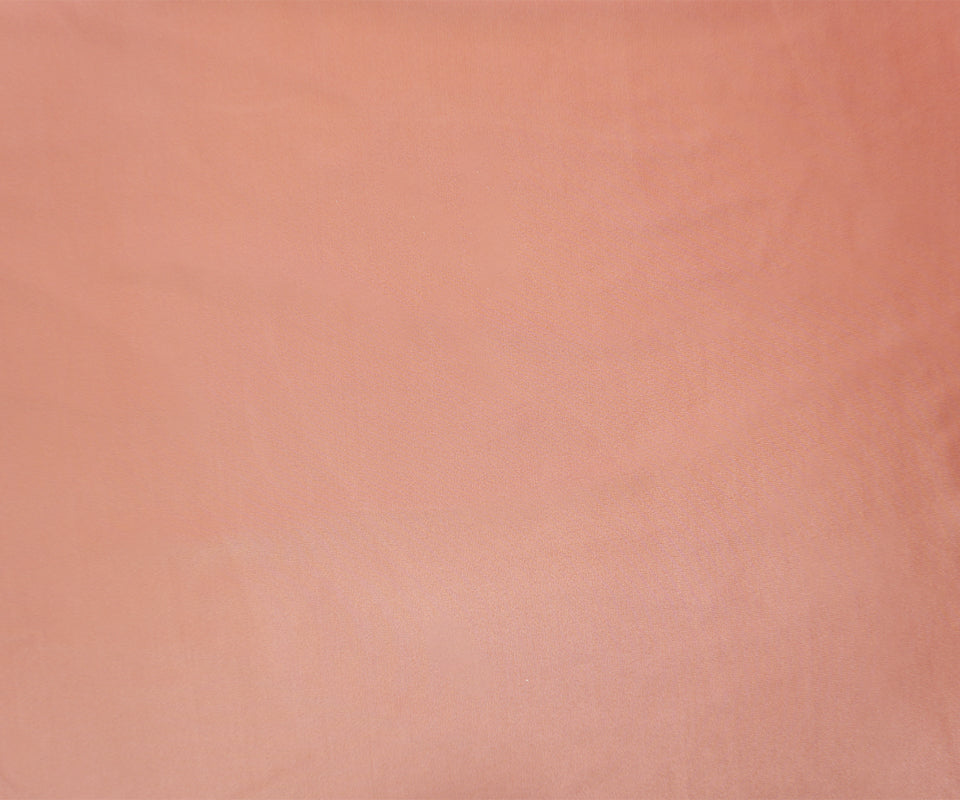 Coral Peach Famous Maker Nylon Solid Satin Tricot Knit Yoga Fabric