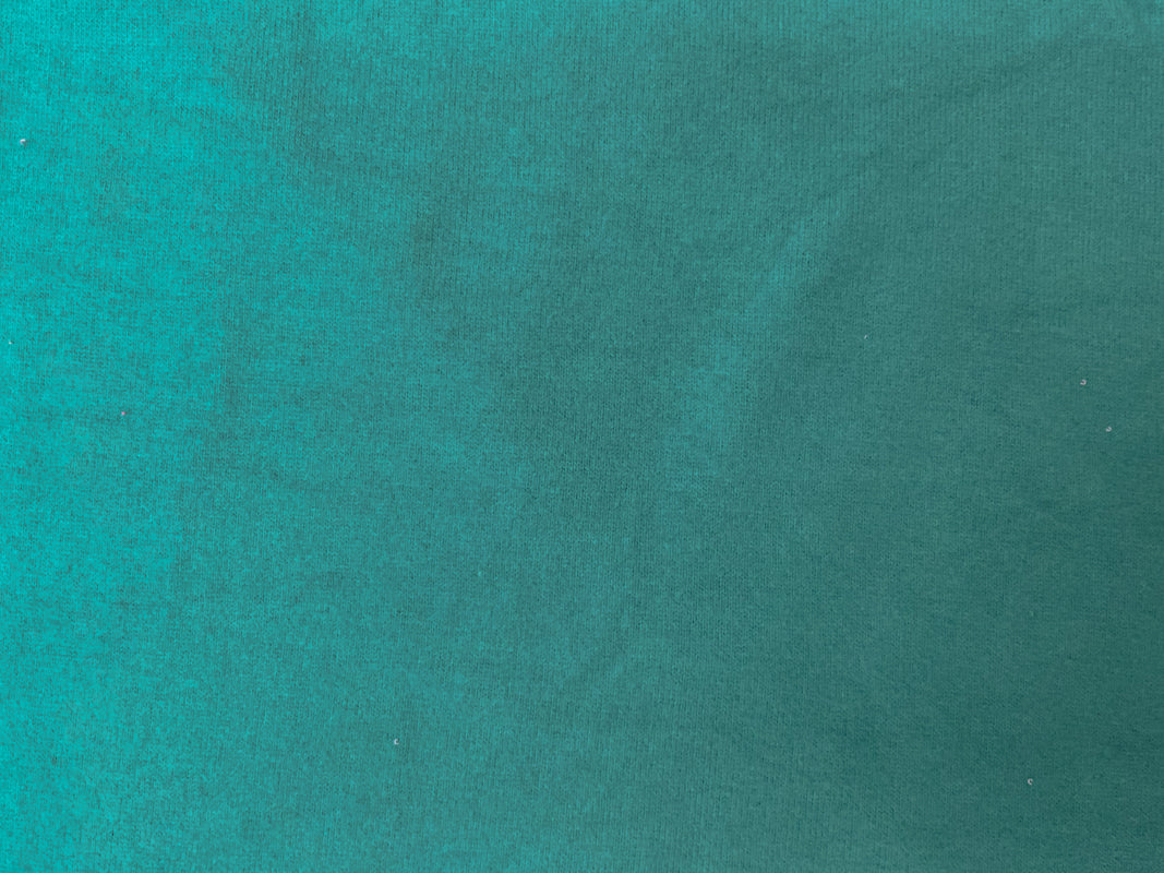 Green Rayon Poly Spandex Solid Brushed Face Jersey Knit Fabric