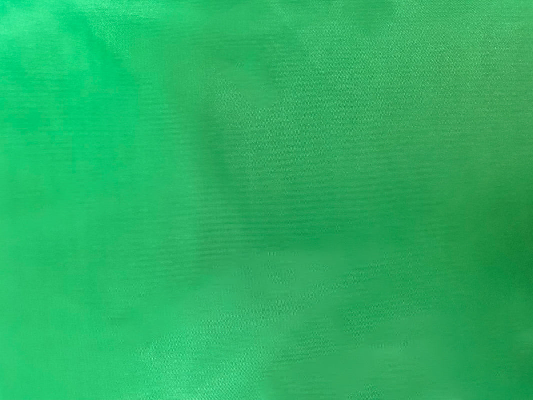 Green Poly China Silk Solid Lining Woven Fabric