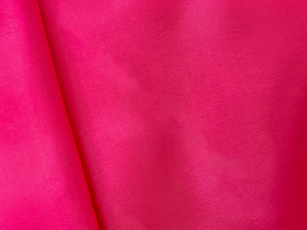 Pink Poly China Silk Solid Lining Woven Fabric