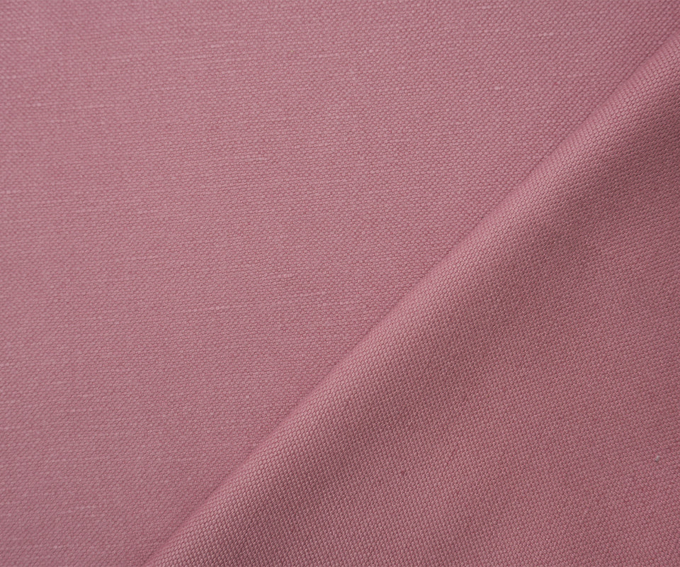 Pink PKaufmann Cotton-Linen Fulton Canvas Decorating Fabric