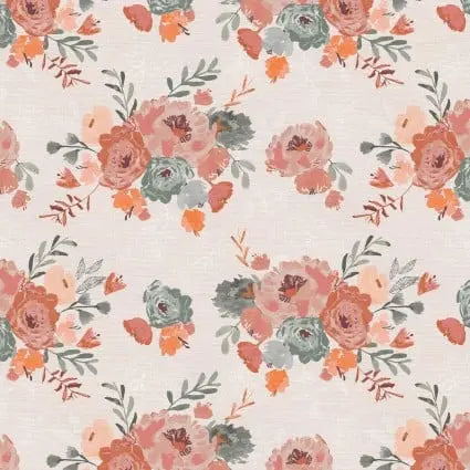 118" Bud To Bloom Bouquets Wideback Fabric per yard PBS Fabrics