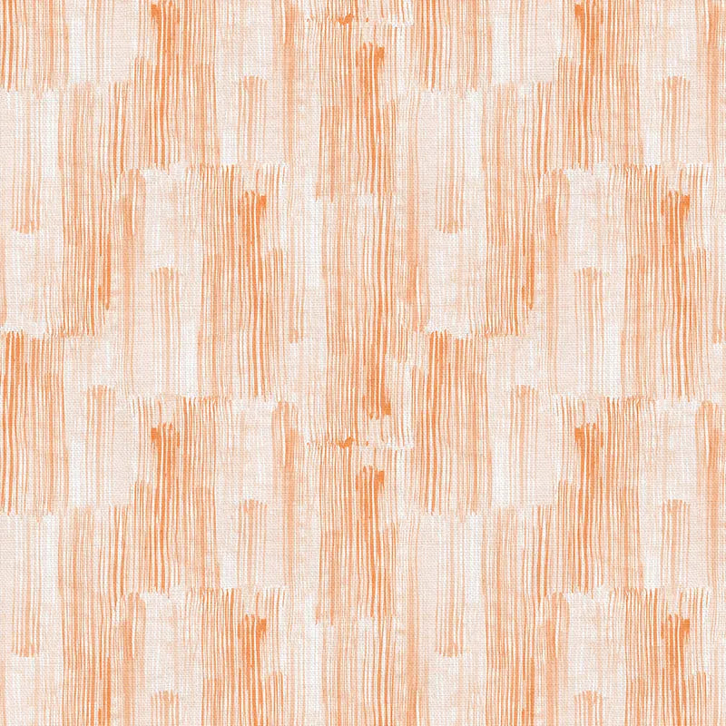 Orange Stroke of Genius Apricot Cotton Wideback Fabric per yard