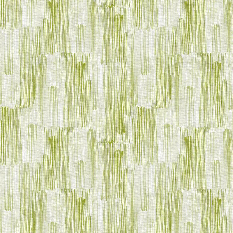 Green Stroke of Genius Chartreuse Cotton Wideback Fabric per yard