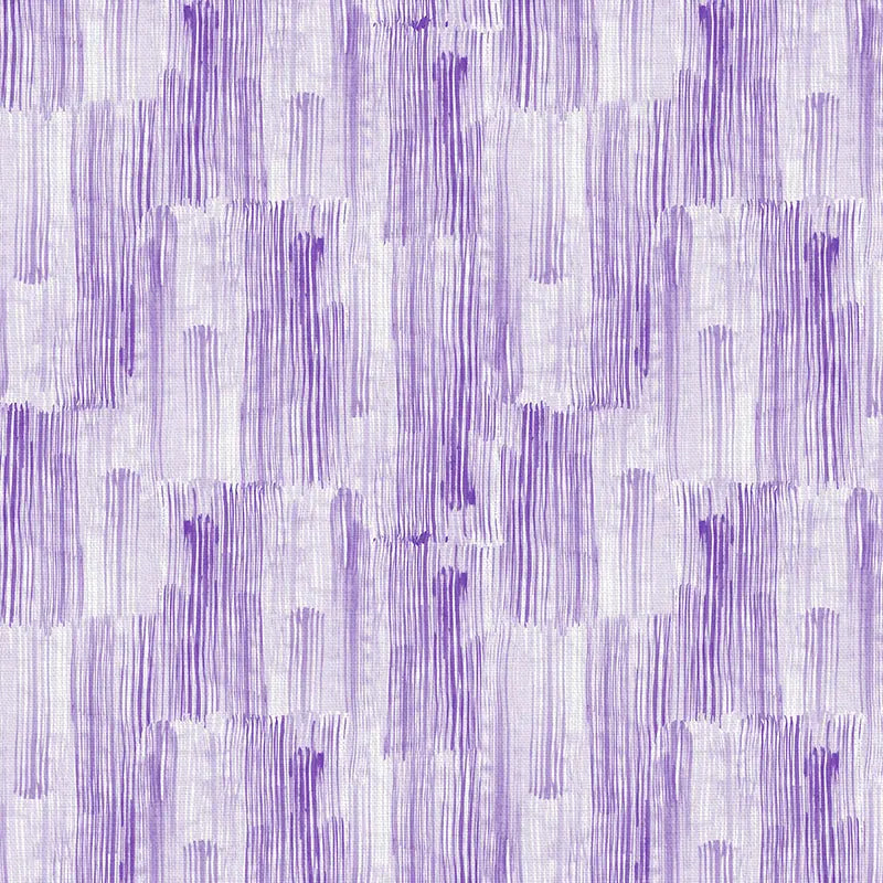 Purple Stroke of Genius Cotton Wideback Fabric per yard