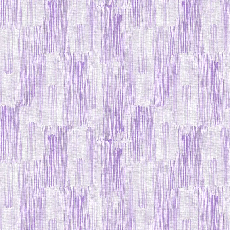 Purple Stroke of Genius Lavender Cotton Wideback Fabric per yard