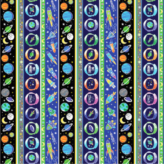 Lift Off - Stripe 44" / 45" Fabric Per Yard