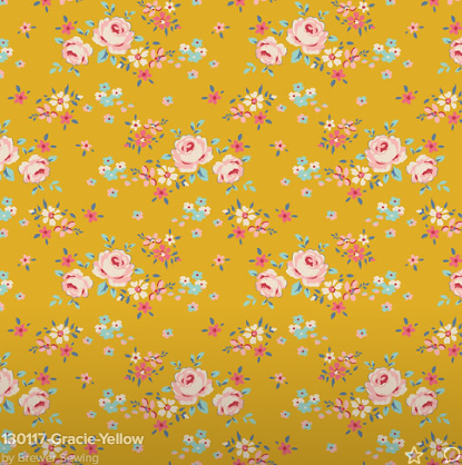Tilda Creating Memories Gracie yellow