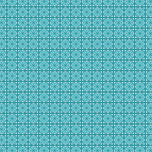 Nordic Cabin - Sweater Weather - Teal 44" / 45" Fabric Per Yard