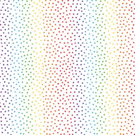 Lucky Dots Multi St Patricks Day quilting cotton