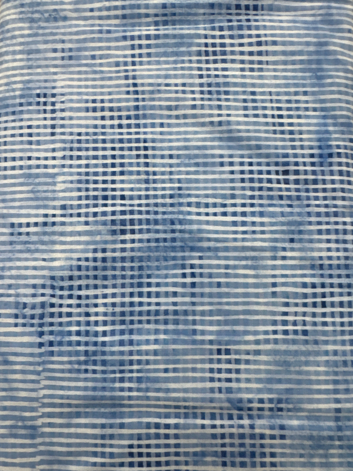Crosshatch Light Blue blender quilting fabric by Hoffman Fabrics